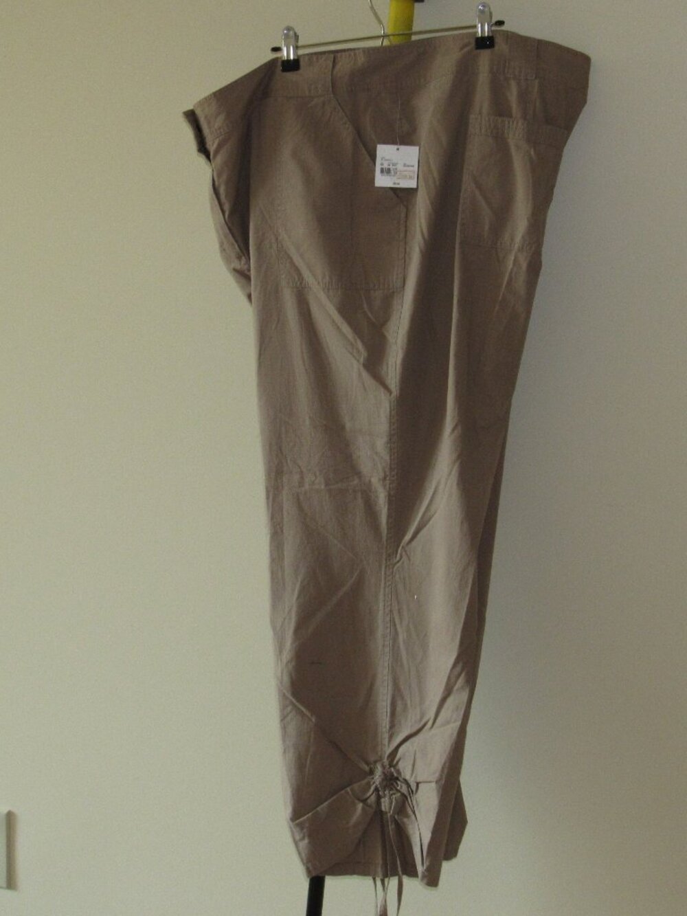 Ladies Slacks, Size 22W, Tan